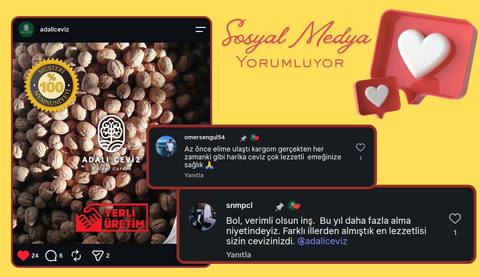 Adalı Ceviz | Türkiye'nin Cevizi yorum2